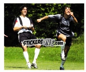 Sticker Michael Ballack (Training) - Deutsches Nationalteam 2006 n. 32 - Panini