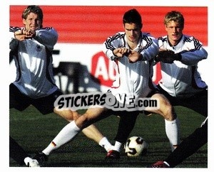 Sticker Training Bild - Deutsches Nationalteam 2006 n. 41 - Panini