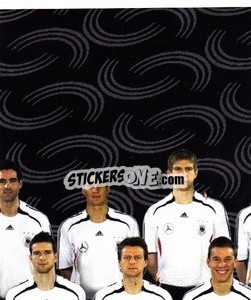 Sticker Gruppenfoto - Deutsches Nationalteam 2006 n. 45 - Panini