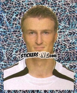 Sticker Robert Huth (Portrait) - Deutsches Nationalteam 2006 n. 87 - Panini