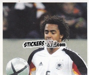 Cromo Patrick Owomoyela - Deutsches Nationalteam 2006 - Panini