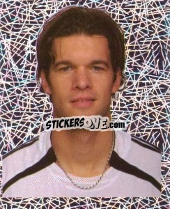 Sticker Michael Ballack (Portrait) - Deutsches Nationalteam 2006 n. 138 - Panini