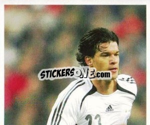 Sticker Michael Ballack - Deutsches Nationalteam 2006 n. 139 - Panini