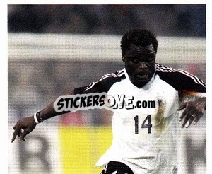 Cromo Gerald Asamoah - Deutsches Nationalteam 2006 - Panini