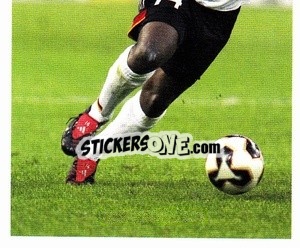 Cromo Gerald Asamoah - Deutsches Nationalteam 2006 - Panini