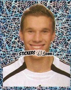 Cromo Lukas Podolski (Portrait) - Deutsches Nationalteam 2006 - Panini