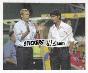 Sticker Jurgen Klinsmann / Joachim Löw