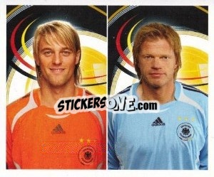 Sticker Timo Hildebrand / Oliver Kahn - Deutsches Nationalteam 2006 - Panini