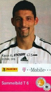 Sticker Kevin Kuranyi - Deutsches Nationalteam 2006 n. T6 - Panini