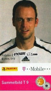 Sticker Fabian Ernst - Deutsches Nationalteam 2006 n. T9 - Panini