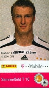 Cromo Robert Huth - Deutsches Nationalteam 2006 - Panini