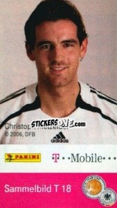 Sticker Christoph Metzelder - Deutsches Nationalteam 2006 n. T18 - Panini