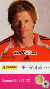 Sticker Oliver Kahn - Deutsches Nationalteam 2006 n. T22 - Panini