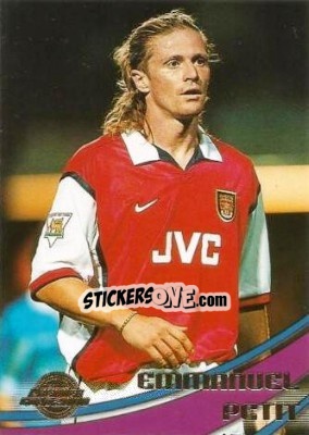 Sticker Emmanuel Petit - Premier Gold 1999-2000 n. 5 - Merlin