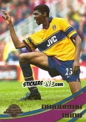 Figurina Nwankwo Kanu - Premier Gold 1999-2000 n. 6 - Merlin