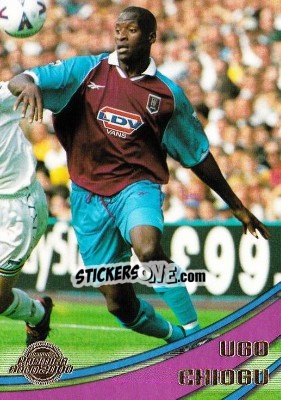 Figurina Ugo Ehiogu - Premier Gold 1999-2000 n. 9 - Merlin
