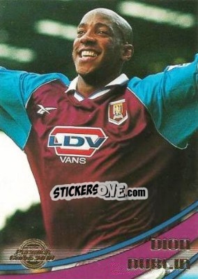 Sticker Dion Dublin - Premier Gold 1999-2000 n. 10 - Merlin