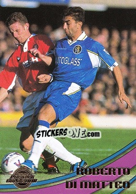 Sticker Roberto Di Matteo - Premier Gold 1999-2000 n. 18 - Merlin