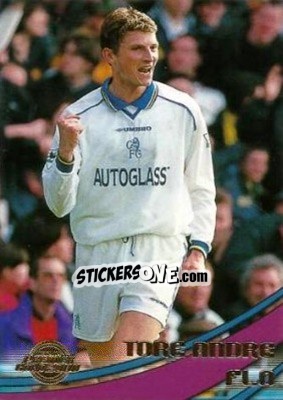 Sticker Tore Andre Flo - Premier Gold 1999-2000 n. 21 - Merlin