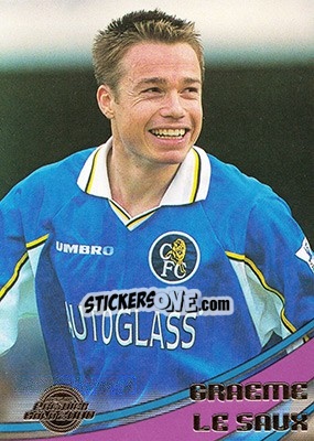 Sticker Graeme Le Saux - Premier Gold 1999-2000 n. 23 - Merlin