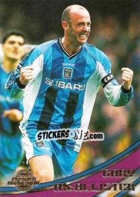 Sticker Gary McAllister - Premier Gold 1999-2000 n. 24 - Merlin