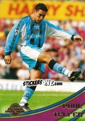 Sticker Paul Telfer - Premier Gold 1999-2000 n. 25 - Merlin