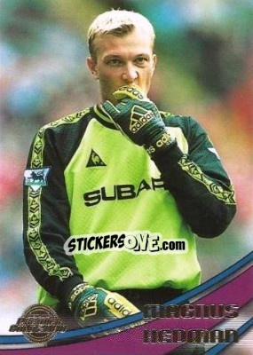 Sticker Magnus Hedman - Premier Gold 1999-2000 n. 27 - Merlin