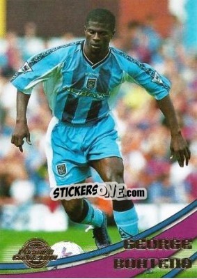 Sticker George Boateng - Premier Gold 1999-2000 n. 28 - Merlin