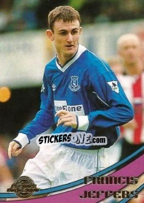 Sticker Francis Jeffers - Premier Gold 1999-2000 n. 37 - Merlin
