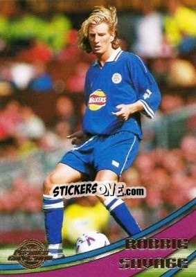 Sticker Robbie Savage - Premier Gold 1999-2000 n. 46 - Merlin