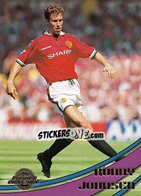 Cromo Ronny Johnsen - Premier Gold 1999-2000 - Merlin