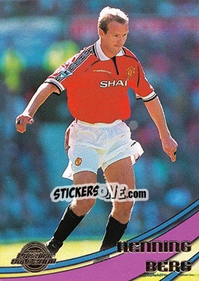 Sticker Henning Berg - Premier Gold 1999-2000 n. 63 - Merlin
