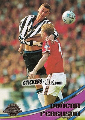 Sticker Duncan Ferguson - Premier Gold 1999-2000 n. 72 - Merlin