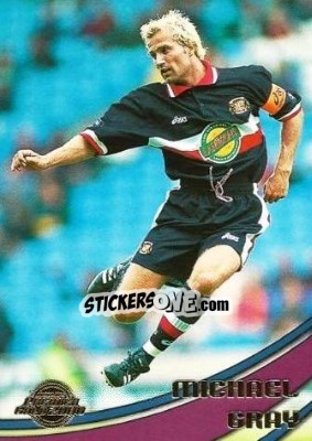 Sticker Michael Gray - Premier Gold 1999-2000 n. 83 - Merlin