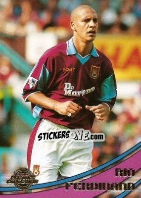 Sticker Rio Ferdinand - Premier Gold 1999-2000 n. 99 - Merlin
