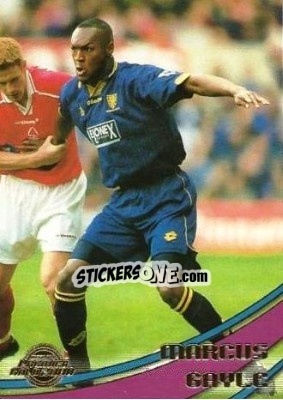 Sticker Marcus Gayle - Premier Gold 1999-2000 n. 103 - Merlin