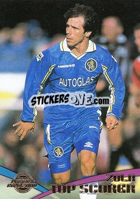 Sticker Gianfranco Zola - Premier Gold 1999-2000 - Merlin