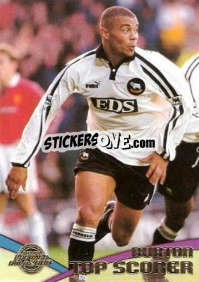 Sticker Deon Burton - Premier Gold 1999-2000 n. A6 - Merlin