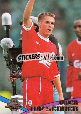 Sticker Michael Owen - Premier Gold 1999-2000 - Merlin