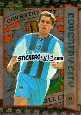 Sticker Darren Huckerby - Premier Gold 1999-2000 - Merlin