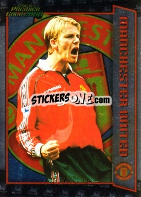 Sticker David Beckham - Premier Gold 1999-2000 - Merlin