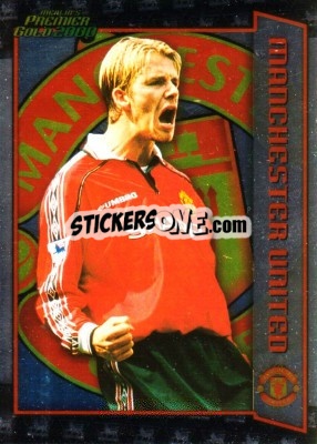 Sticker David Beckham - Premier Gold 1999-2000 n. B11 - Merlin