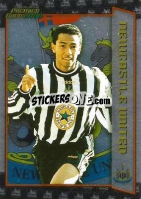 Sticker Nolberto Solano - Premier Gold 1999-2000 n. B13 - Merlin