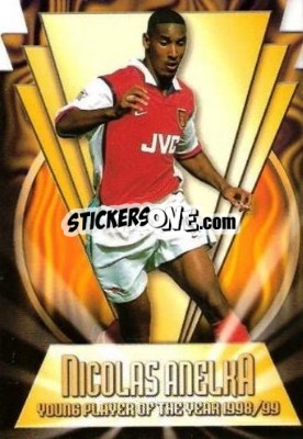 Sticker Nicolas Anelka - Premier Gold 1999-2000 - Merlin