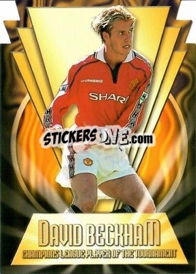 Sticker David Beckham - Premier Gold 1999-2000 n. C3 - Merlin
