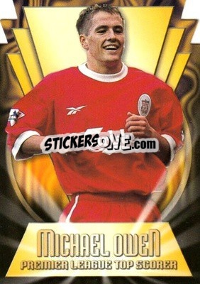 Sticker Michael Owen - Premier Gold 1999-2000 n. C4 - Merlin