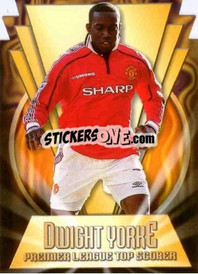 Sticker Dwight Yorke - Premier Gold 1999-2000 n. C5 - Merlin