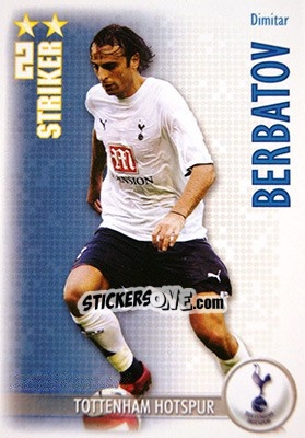Sticker Dimitar Berbatov - Shoot Out Premier League 2006-2007 n. 305 - Magicboxint