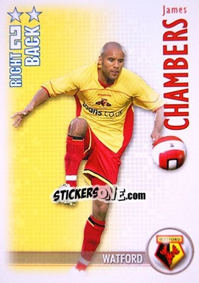 Cromo James Chambers - Shoot Out Premier League 2006-2007 - Magicboxint