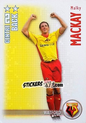 Cromo Malky MacKay - Shoot Out Premier League 2006-2007 - Magicboxint